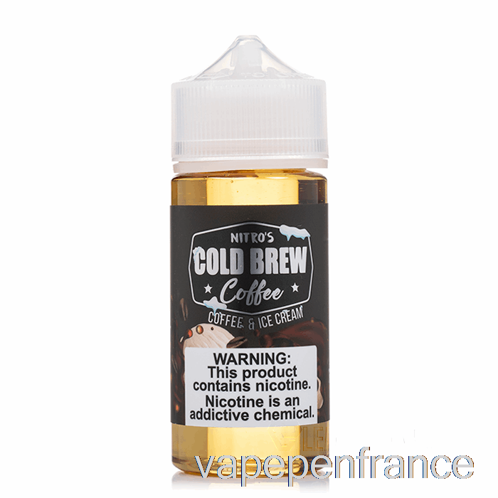Café Et Glace - Infusion Froide Nitros - Stylo Vape 100 Ml 0 Mg